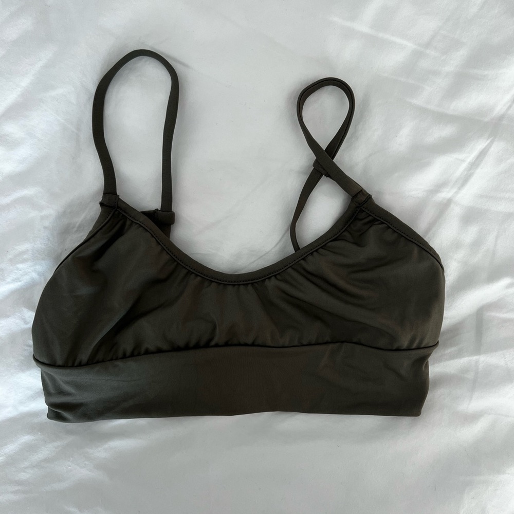 Gooseberry Intimates Seaside Longline Bikini Top